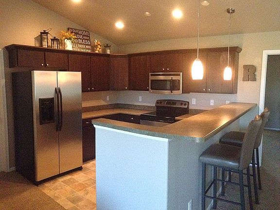 kitchen from living room