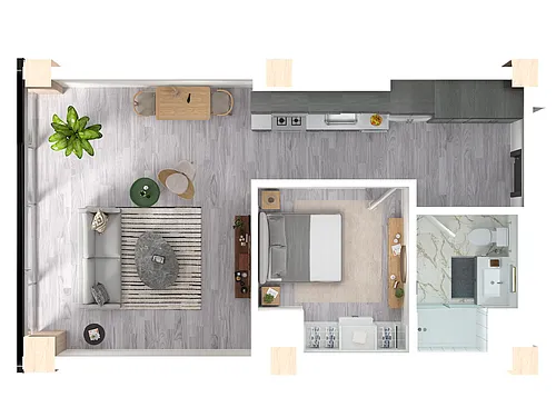 Floor plan Walnut