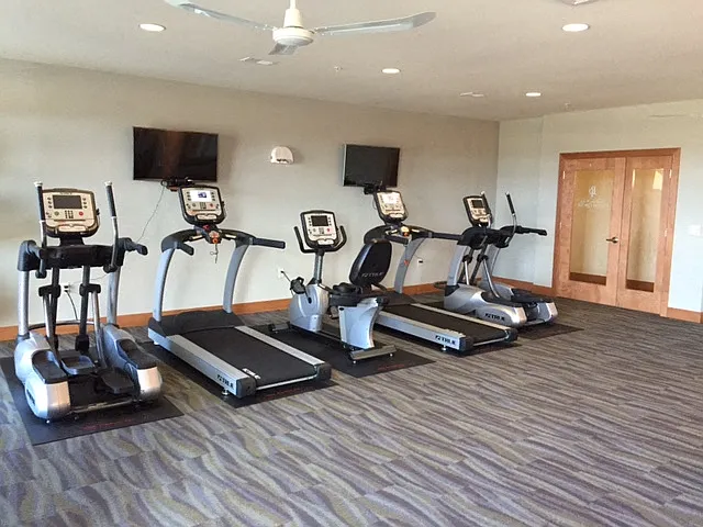 Fitness Center ready for your workout