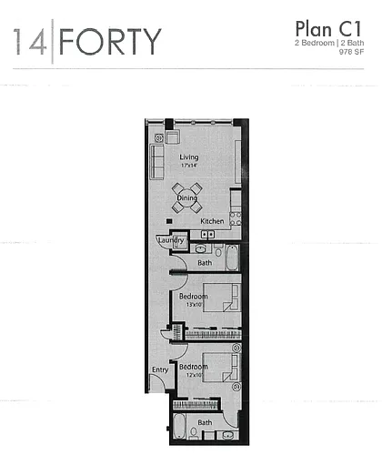 Floor plan C1