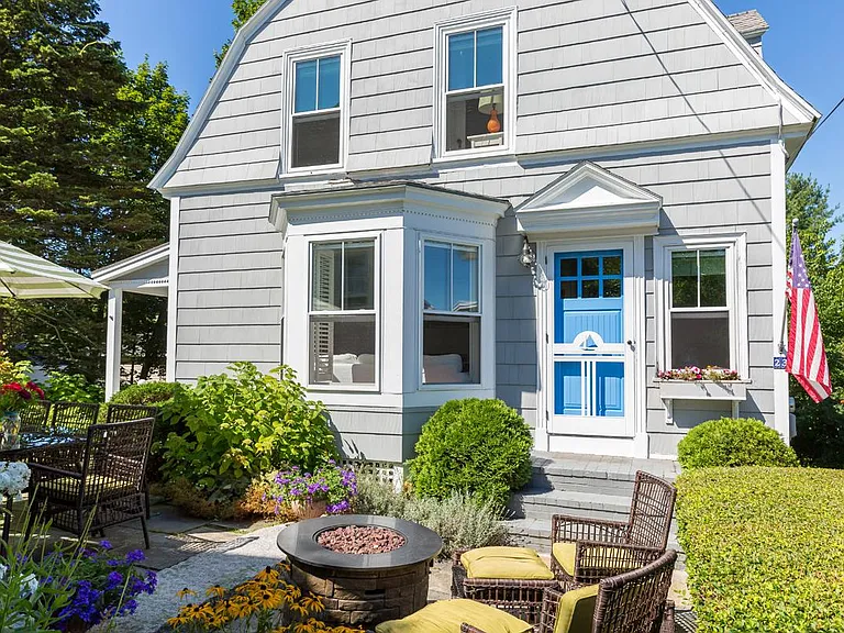 Fully renovated year-round 1900s cottage with ocean views from most windows and a fabulous outdoor space with lush English gardens. A truly magical property that has to be seen in person to be fully appreciated.