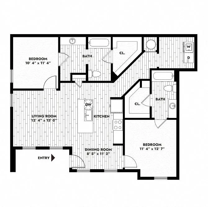 Floor plan 2A ANSI