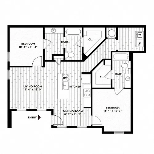 Floor plan 2A ANSI