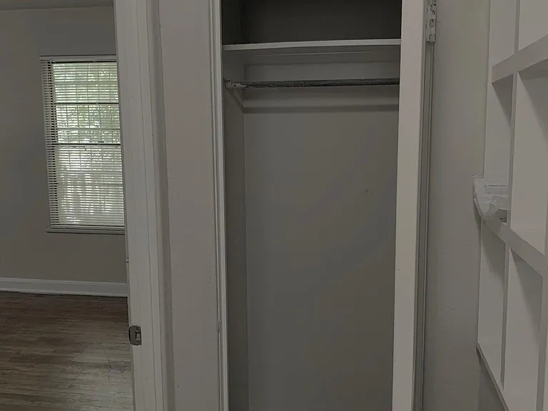 Hall coat closet