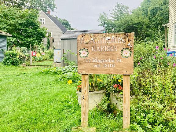 childrens garden across the street