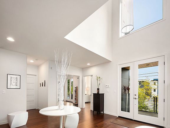 Dramatic, Light-filled entry