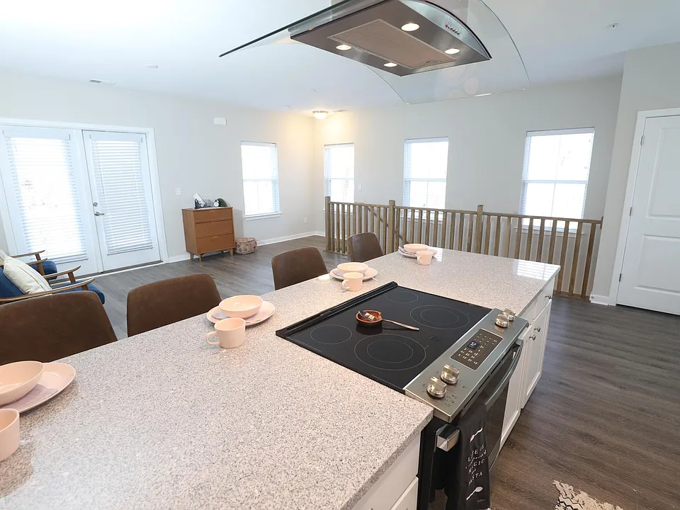 Kitchen and Living Room