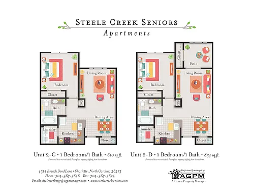 Floor plan 1X1 - E