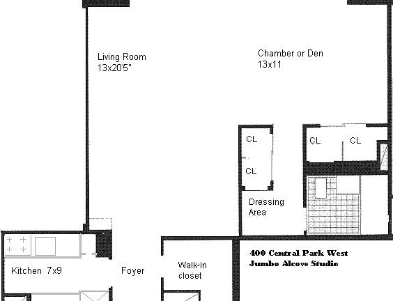 2nd image of 400 Central Park W APT 11L