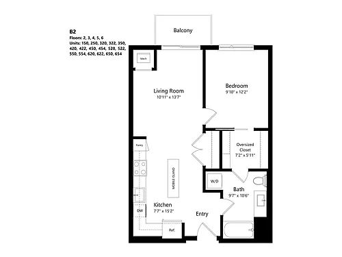 Floor plan B2 Type A