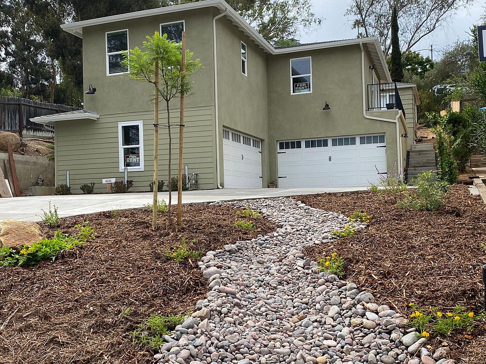 New Home with Landscaping