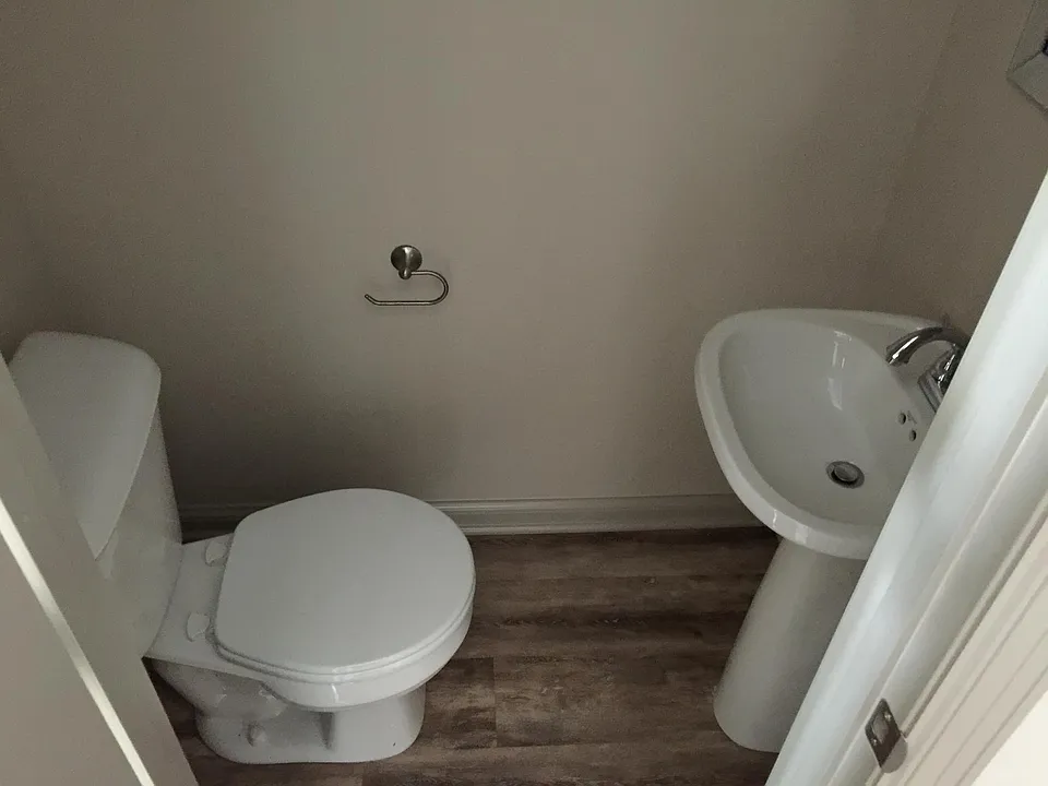 downstairs half bath