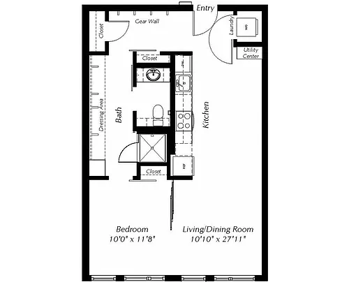 Floor plan A1-940