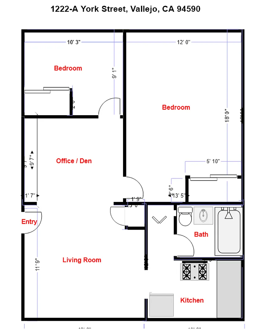 Building Photo - Charming 2 Bedroom, 1 Bathroom Unit in Vallejo!