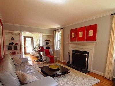 Living Room with furniture