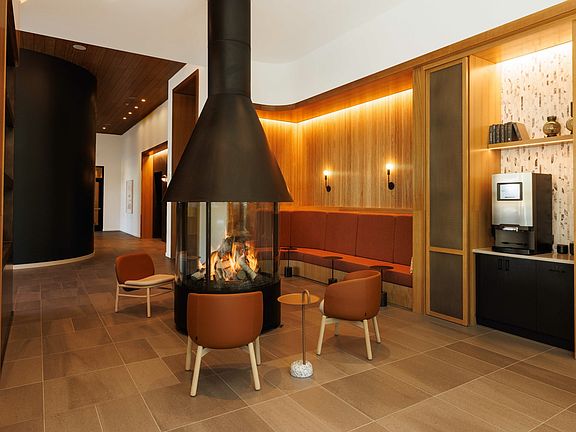 Relax by the Fireside Lounge