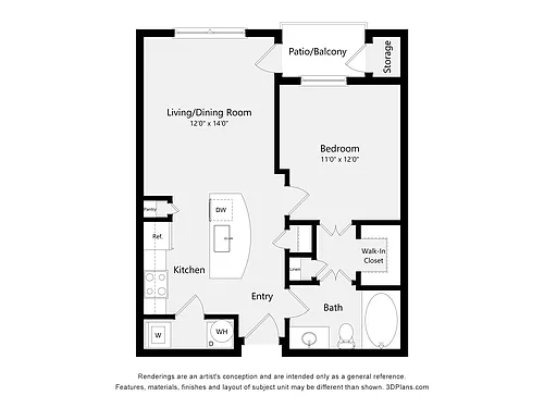 Floor plan A1