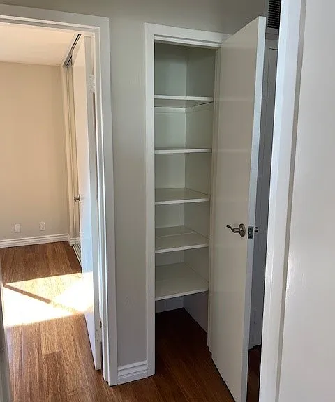 Hall closet