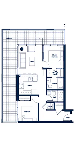 Floor plan 802E