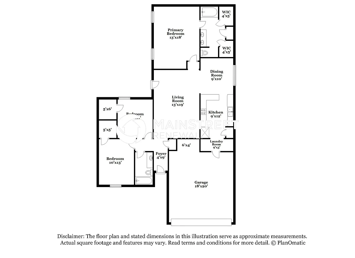 Floor Plan - 3448 Heatherbend St