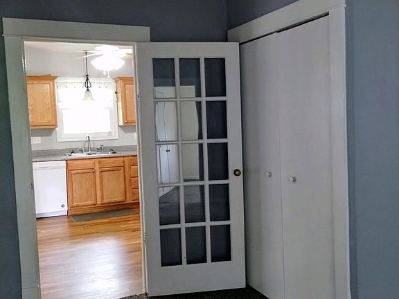 VIEW FROM HALLWAY TO KITCHEN