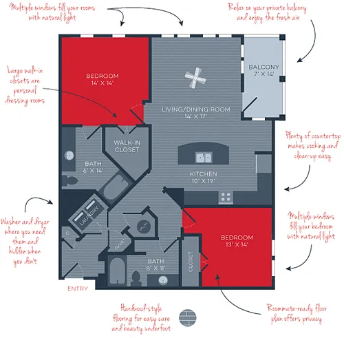 Floor plan Saturn