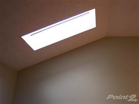 Master Bath skylight and new paint.