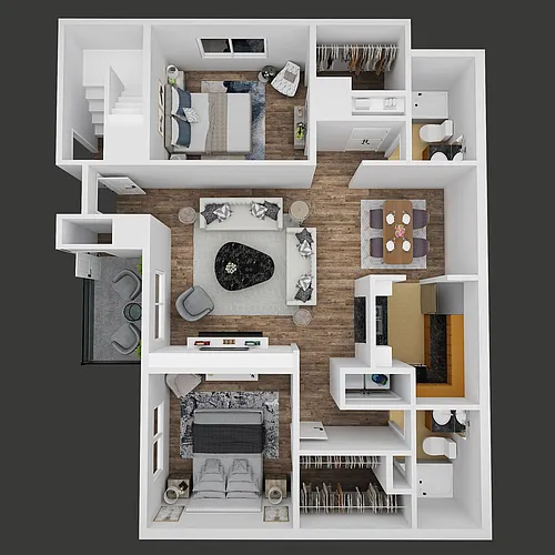 Floor plan Cove Downstairs