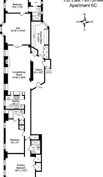 1st image of 156 E 79th St Unit 6-C/F