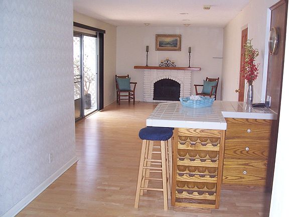 large family room adjoins the kitchen