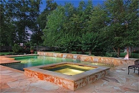 Just beyond the pool is TONS of backyard green space. Want privacy? There are no rear neighbors here