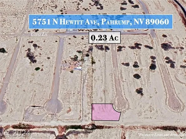 5751 N Hewitt Ave, Pahrump, NV 89060