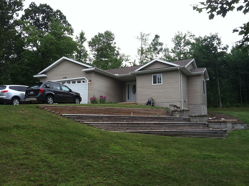 Front of house (west yard)