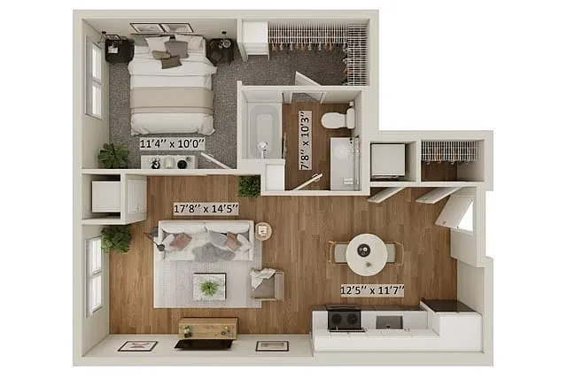 Floor plan Cedar D