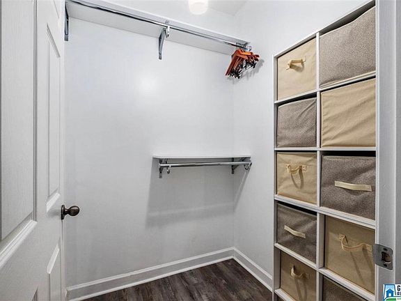 Large walk-in master closet