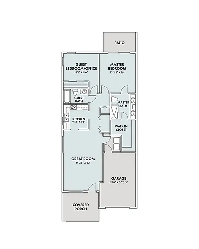 Floor plan Serene Haven