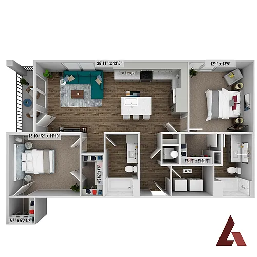 Floor plan Ascent