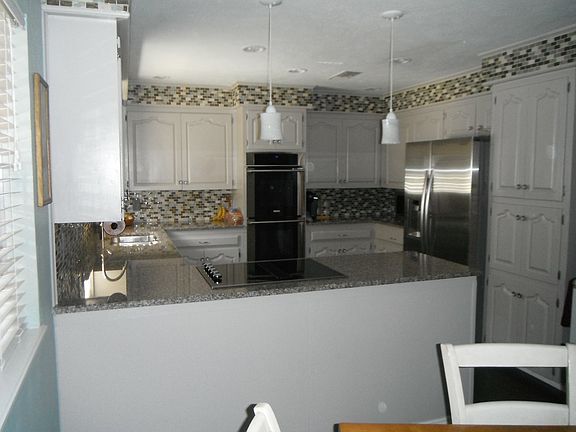 kitchen with granite counter