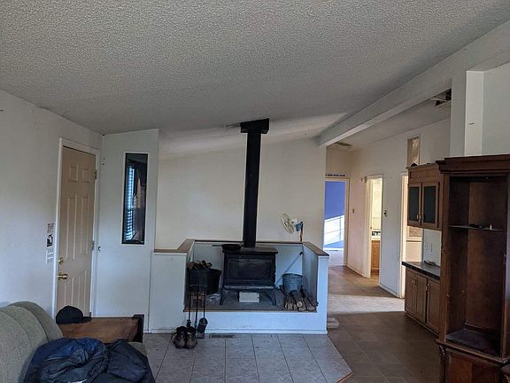 Living Room Wood Stove area