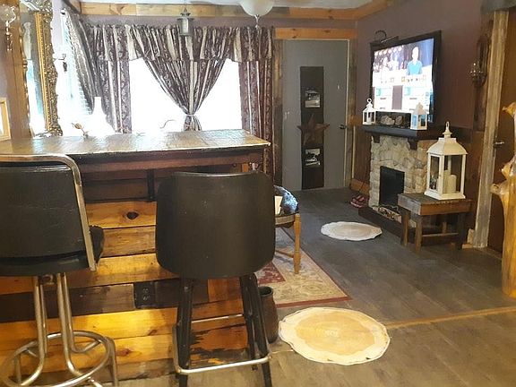 View into living room