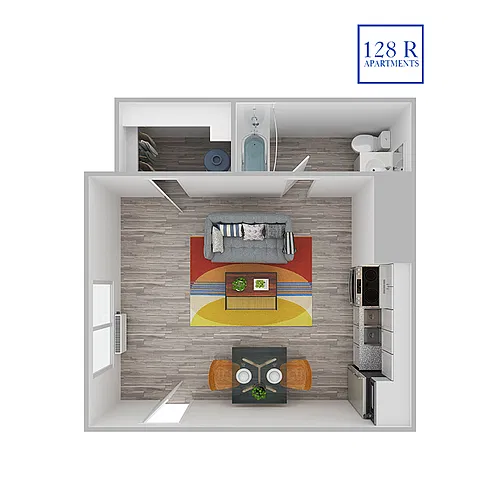Floor plan 128R A1