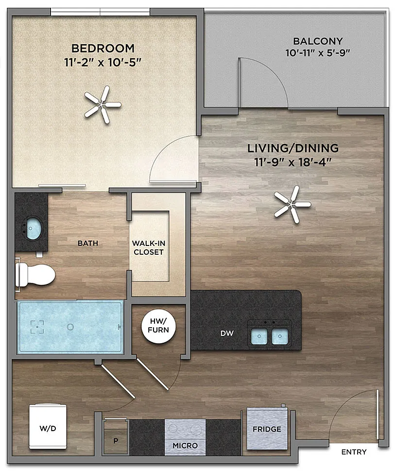 Floor plan Aries