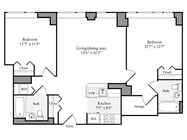 Floor plan 1018