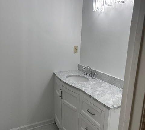 Guest full bathroom, finalizing renovations!