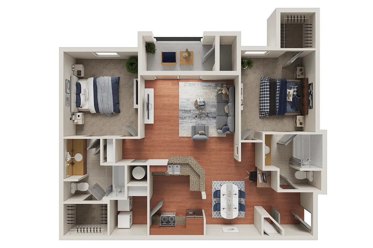 Floor plan B2