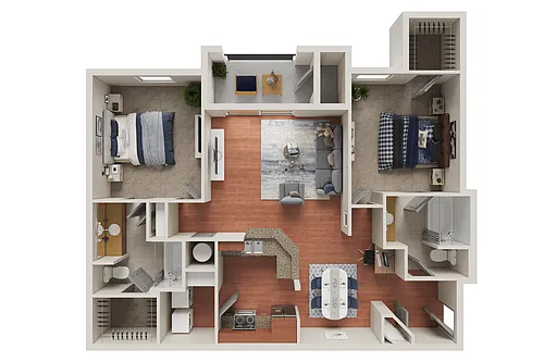 Floor plan B2