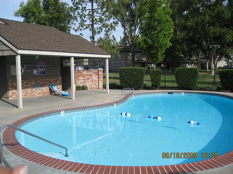 One of two pools; professionally cleaned and kept in good shape.