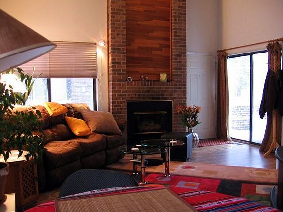 Living Area w/Fireplace