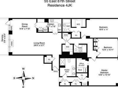 55 E 87th St #4JK, New York, NY, 10128