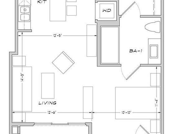 2nd image of 10455 Magnolia Blvd APT 203